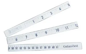 Graham Field Health Products - Grafco - From: 1335 To: 1336 - Graham Field  Measurement Tape  36 Inch Paper Disposable English / Metric