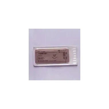 Ethicon Suture - 862H - ETHICON SURGICAL GUT SUTURE CHROMIC SUTURE TAPER POINT SIZE 30 27" NEEDLE CTX ½ CIRCLE 3DZ/BX