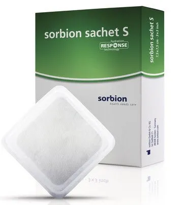 BSN Medical - Cutimed Sorbion Sachet S - 22663004-10 - Wound Dressing Cutimed Sorbion Sachet S 6 X 6 Inch Square