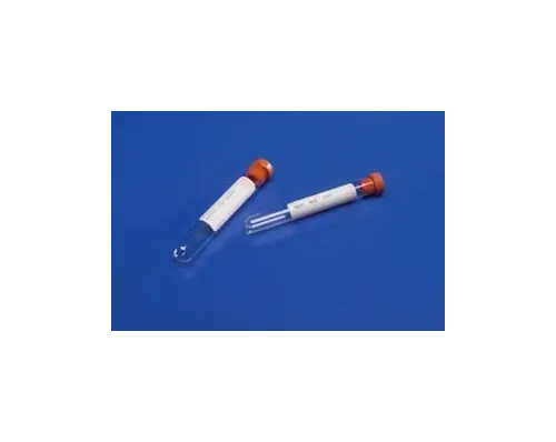 Medtronic / Covidien - 8881301512 - Standard Blood Collection Tube, 13 x 100, 7mL, Silicone Coated Stopper, 1000/cs