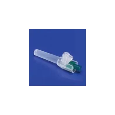 Cardinal Health - Magellan - From: 8881850115 To: 8881850815 -  Hypodermic Safety Needle, Orange, 25G x 1 1/2", bevel up, self leveling needle sheath, one handed safety activation, compatible with any standard luer lock syringe.