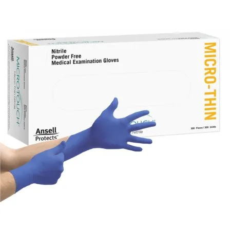 Ansell Healthcare - 6034312 - Ansell Micro Thin Nitrile Pf Exam Gloves