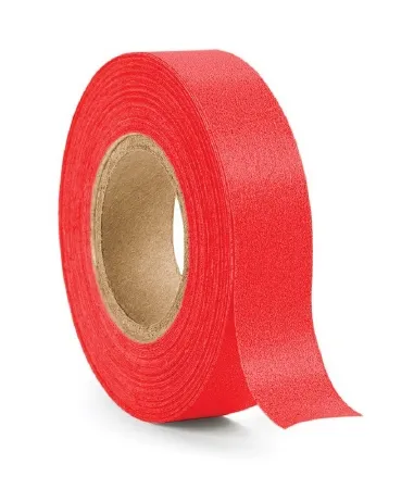 United Ad Label - UAL - ULTP512-5 - Blank Instrument Tape Ual Colored Identification Tape Red Flexible Paper 1/2 X 500 Inch