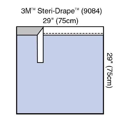 3M Healthcare US Opco - 3M Steri-Drape - 9084 - Surgical Drape 3m Steri-drape Towel Drape 29 W X 29 L Inch Sterile