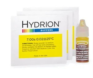 Micro Essentials - Hydrion - CC-472E - Buffer Kit Hydrion Ph Buffer Electrochemistry Ph 4.0 / 7.0 / 10.0 500 Ml