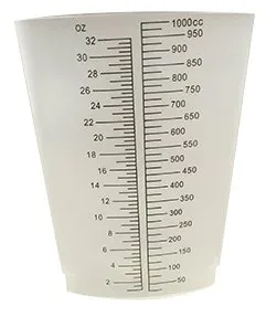 Medegen Medical - From: H971-01 To: H972-01 - Products Graduated Container Triangular 1 000 mL (32 oz.)
