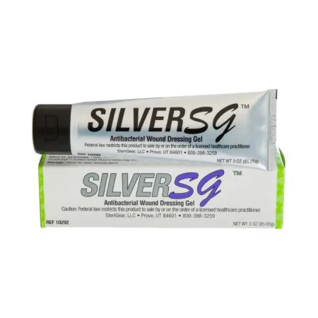 Sterigear - 10290 - SilverSG Silver Wound Gel SilverSG NonSterile