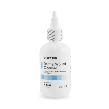 McKesson - 1718 - Wound Cleanser 4 oz. Squeeze Bottle NonSterile