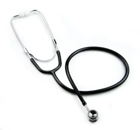 McKesson - 01-675BKGM - Classic Stethoscope Black 1 Tube 21 Inch Tube Double Sided Chestpiece