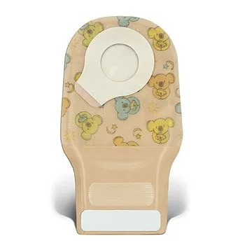 Convatec - From: 411631 To: 411638 - CONVATEC Little Ones Little Ones Two piece Drainable Pouch with One Sided Comfort Panel and InvisiClose Clipless Tail Closure 1/5" to 1 1/4" Stoma Opening, 8" L, Opaque, Adhesive, Flexible, Durable and Easy to Remove
