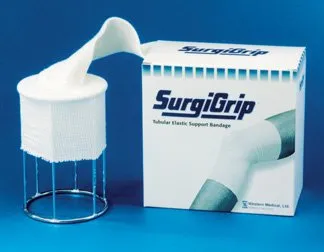 Gentell - Surgigrip - GLJ10 - Elastic Tubular Support Bandage Surgigrip 6-3/4 Inch X 11 Yard Small Trunk Pull On White NonSterile 8 to 12 mmHg