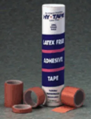 Hy-Tape International - Hy-Tape - 40LF - Waterproof Medical Tape Hy-Tape Pink 4 Inch X 5 Yard Zinc Oxide Adhesive Zinc Oxide NonSterile