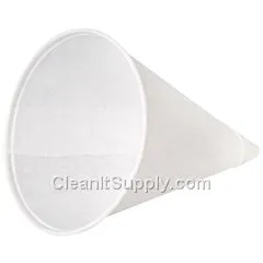 Lagasse - Konie - KCI40KR - Drinking Cup Konie 4 oz. White Paper Disposable