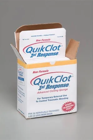 Moore Medical - QuikClot 1st Response - 82183 - Hemostatic Dressing QuikClot 1st Response