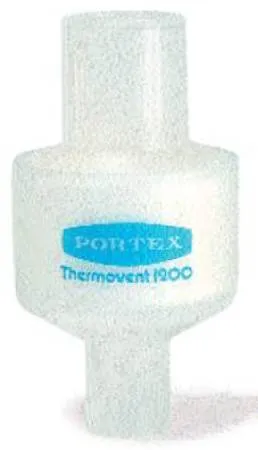 Smiths Medical - Portex - 100/582/000 - Asd  Thermovent 1200 Sterile Heat and Exchanging Filter, Connections: 15  mm x 22  mm on patient end, 15 mm on Circuit End, High efficiency HME paper elements