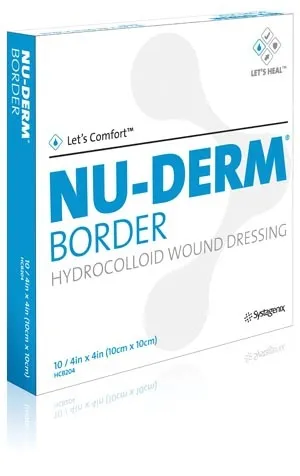 Systagenix - HCB106 - Nu-Derm**Border, Hydrocolloid