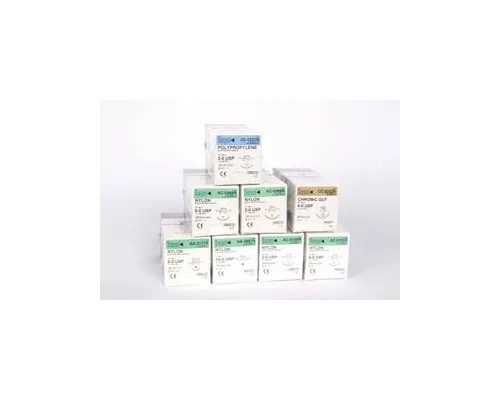 Surgical Specialties - From: AD-1666 To: AD-698N - 4/0 Nylon Suture Mono, DGL19, 3/8 Circle