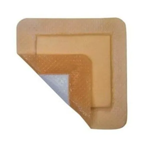 Advanced Medical Solutions - SF44B - Cardinal Health Essentials Silicone Adhesive Border Foam with Silicone Coated Pad