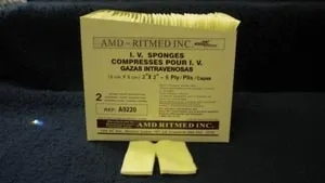 AMD Ritmed - A9220 - IV Sponge, 6 Ply, Sterile 2s