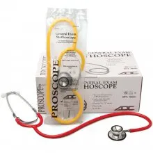 American Diagnostic - Proscope 670 - 670BKH - General Exam Stethoscope Proscope 670 Black 1-tube Single Sided Chestpiece