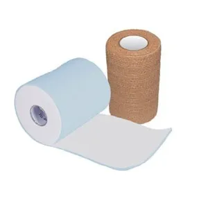 Andover Healthcare - 7802TLC-TN - Andover Coated Products CoFlex TLC LITE with Indicators 2 Layer Compression Bandage System CoFlex TLC LITE with Indicators 4 Inch X 3 2/5 Yard / 4 Inch X 5 1/10 Yard Self Adherent / Pull On Closure Tan NonSterile 25 to 30