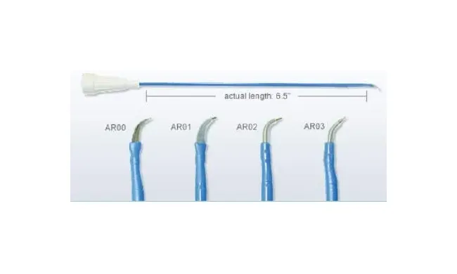 Aspen Medical Products (Symmetry) - Bovie - AR01 - Arthroscopic Electrode Bovie Stainless Steel 45° Angled Hook Tip Disposable Sterile