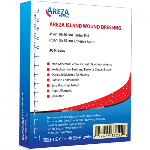 Areza - AID005 - Island Dressing (Bordered Gauze)