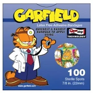 ASO - CareBand - GAR5293 - Garfield Bandages, Strips, Latex Free (LF)