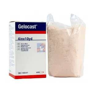 BSN MEDICAL - Gelocast - 01053 - BSN Medical  Unna Boot  4 Inch X 10 Yard Cotton Calamine NonSterile