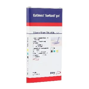 BSN Medical - Cutimed Sorbact - 7261112 - Hydrogel Wound Dressing Cutimed Sorbact Gel / Amorphous 3 X 3 Inch Square Sterile