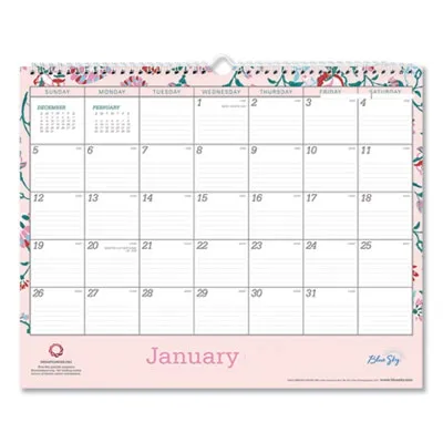 Blue Sky - Bls101632 - Breast Cancer Awareness Wall Calendar, 11 X 8.75, 2021