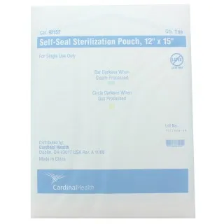 Cardinal - 92308 - Health Med Health Paper Sterilization Pouch, Self Seal, Steam/EO Gas, 3.5" x 8.75".