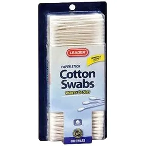 Cardinal Health - 2279438 - Leader Cotton Swabs (300 Count)