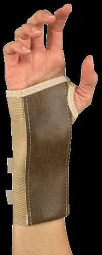 Cardinal Health - From: 5540    BEI LGL To: 5549    WHI XLL  Leader Carpal Tunnel Wrist Support, Beige, Large/Left