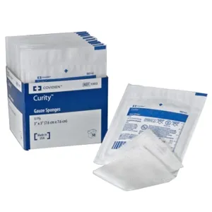 Cardinal Health - 6318- - Gauze Sponge, 8-Ply, Sterile 10s in Plastic Tray, (Continental US Only)