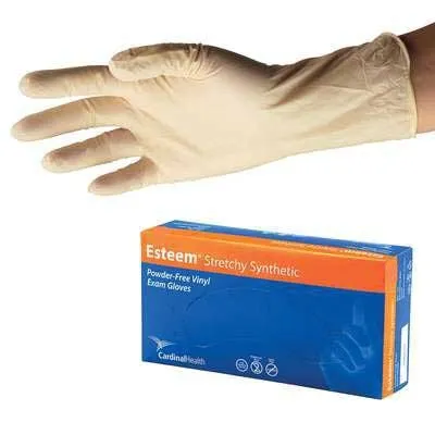InstaGard - Cardinal Health - 8889DOTP - Gloves, Vinyl Exam, Powder-Free (PF), Transparent, Non-Sterile, (Continental US Only)