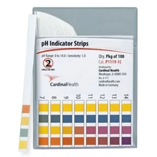 Cardinal - From: P1119-1C To: P1119-22 - Health Med PH Indicator Strip SP 0 14 Range CHR48.