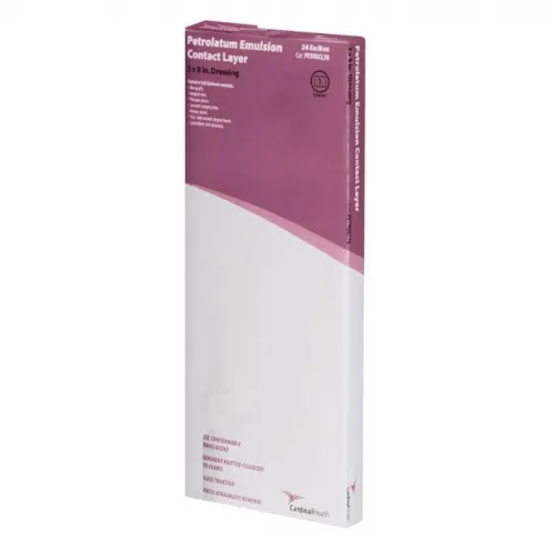 Cardinal Health - PETROCL38 - Med Petrolatum Emulsion Contact Layer 3" x 8".