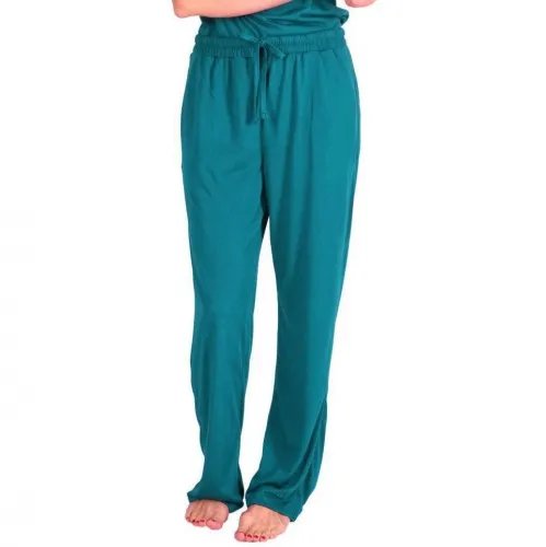 Cool-jams - T2136-TS - Womens Moisture Wicking Mix And Match Wide Band Pant, Turq- Sea
