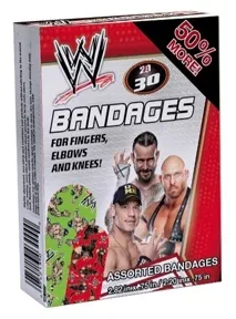 Cosrich Group - Ouchies - WE-6053-C - Ouchies WWE Adhesive Bandages 30 ct.