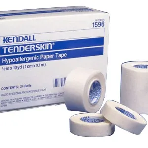 Cardinal Health - 1914C - Paper Tape, Hypoallergenic, 1" x 10 yds, 12 rl/bx, 10 bx/cs (Continental US Only)