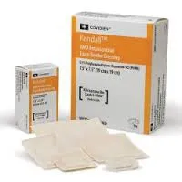 Cardinal Health - From: 55535AMD To: 55544PAMD - Covidien Kendall AMD Antimicrobial Foam Dressing with Topsheet, 4" x 4"