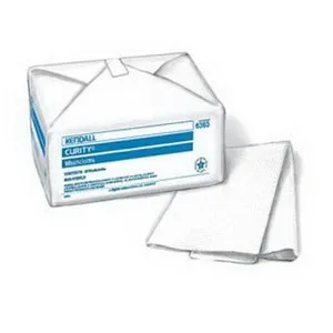 Cardinal Health - 6363 - Kendall White Washcloth 10" x 13", moderate absorbency.