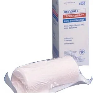 Gentell - Curity - 8036- -  Unna Boot Bandage with Calamine, 4" x 10 yds. Nonsterile, Flexible.