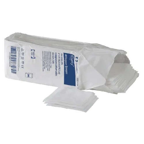 Cardinal - Curity - 9134 - Nonwoven Sponge Curity 4 X 4 Inch 200 per Pack NonSterile 3-Ply Square