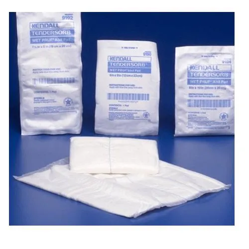 Cardinal - Curity - 9192A - Abdominal Pad Curity 7-1/2 X 8 Inch 1 per Pack Sterile Rectangle