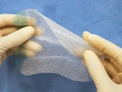 Medtronic / Covidien - SYM2520 - COVIDIEN SYMBOTEX MESH COMP MONOFIL POLYESTER MESH WITH ABSORB COLLAGEN FILM AND MARKING 25CM - 20CM