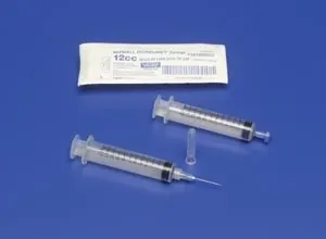 Medtronic / Covidien - 8881512852 - Syringe Only, 12mL, Regular Tip, 0.2cc Graduations, 80/bx, 6 bx/cs