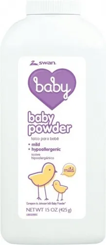 Cumberland Swan - 1000002250 - Baby Powder 15 oz 12 cs  80749 US Only To Be DISCONTINUED