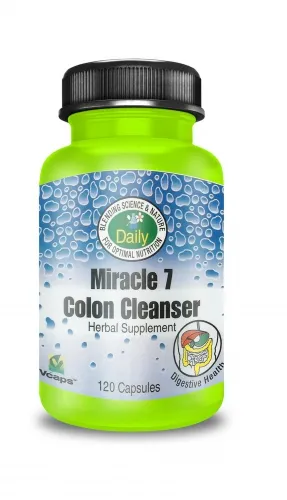 Daily - 1.M7-120 - Miracle 7 Colon Cleanser